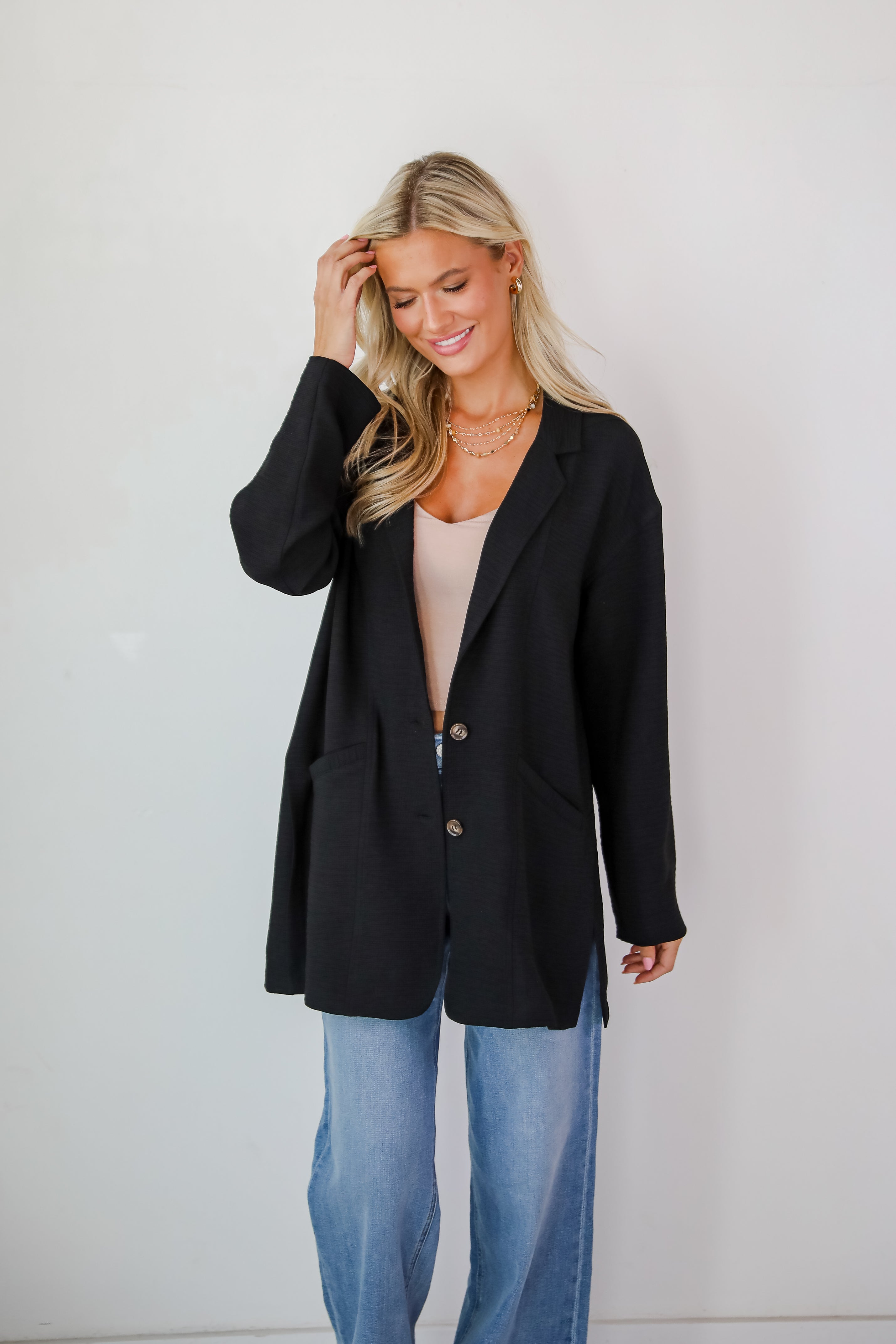 Trending Intention Oversized Blazer