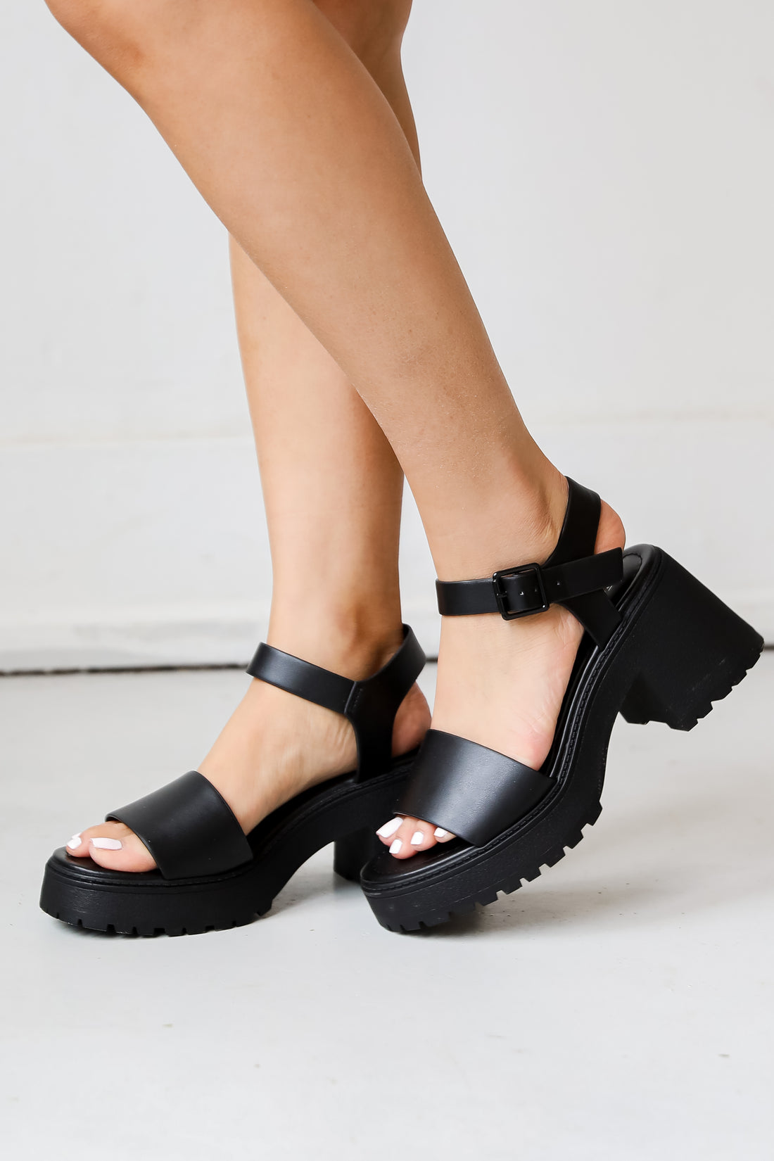 Black Platform Heels