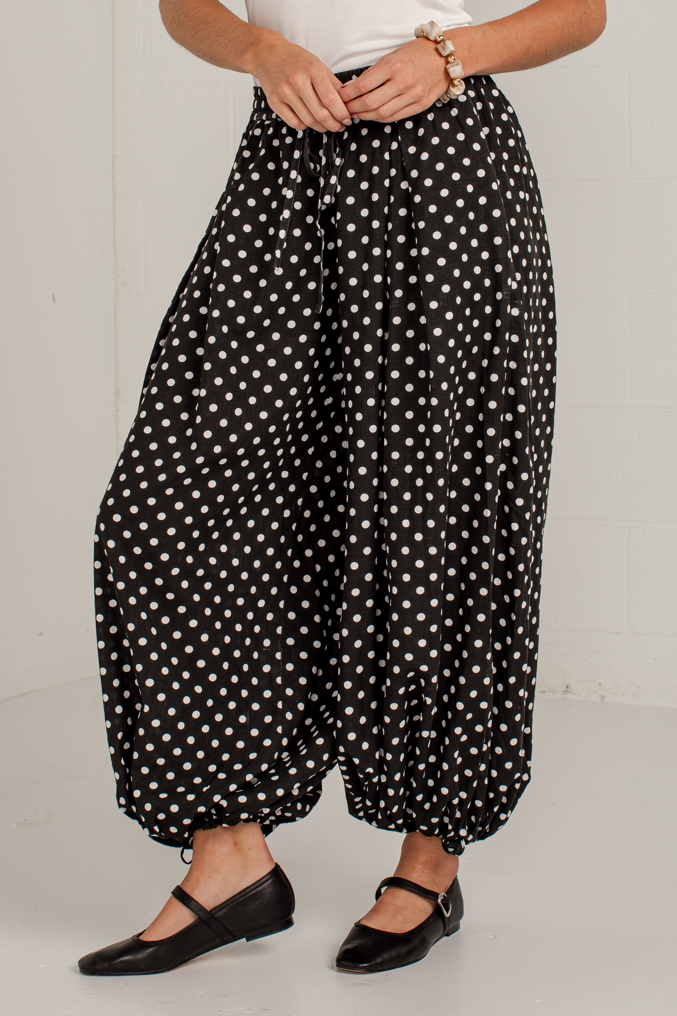Kindred Black Polka Dot Pants | Trendy Women's Pants | Shop Dress Up
