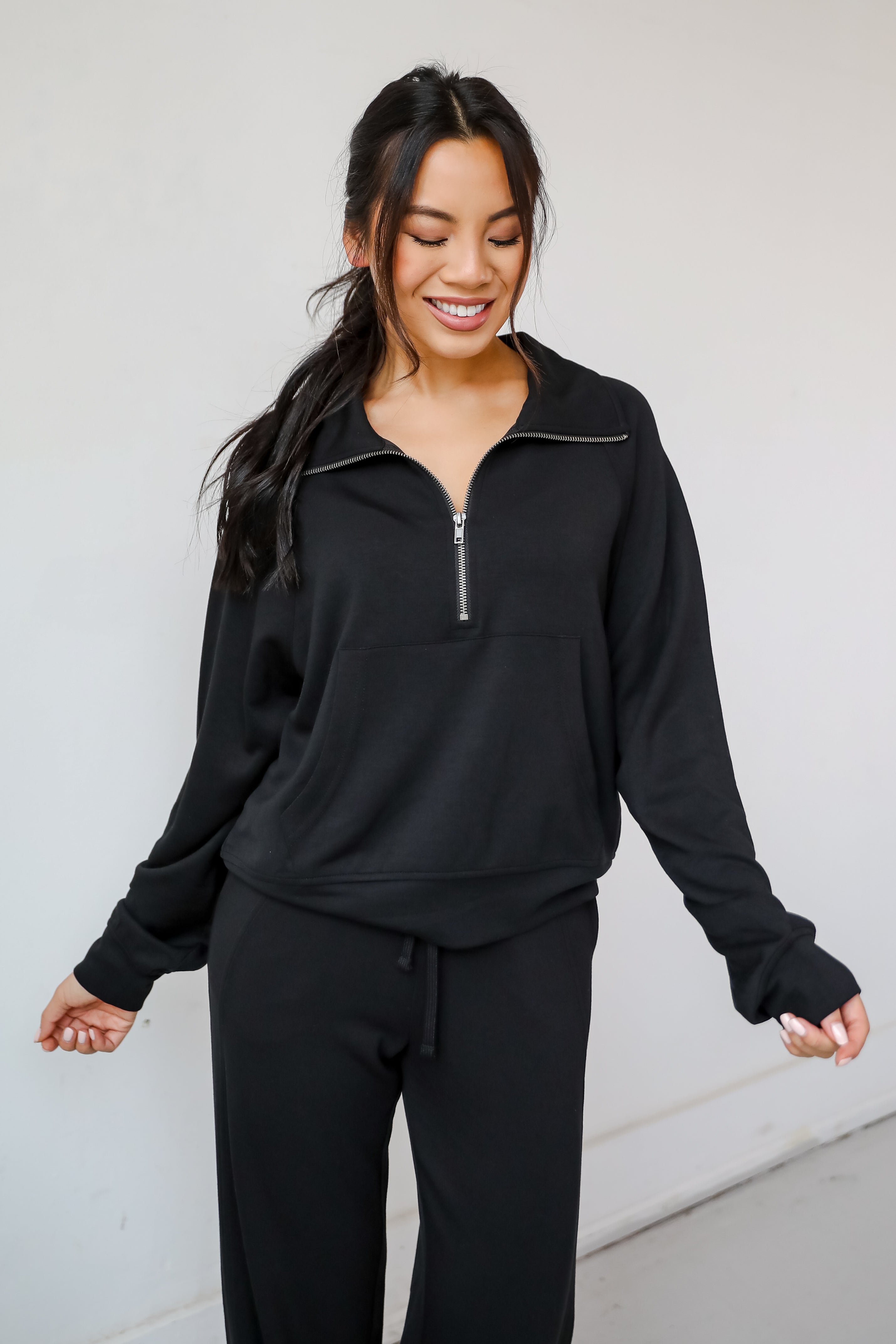 Essential Comfort Quarter Zip Pullover