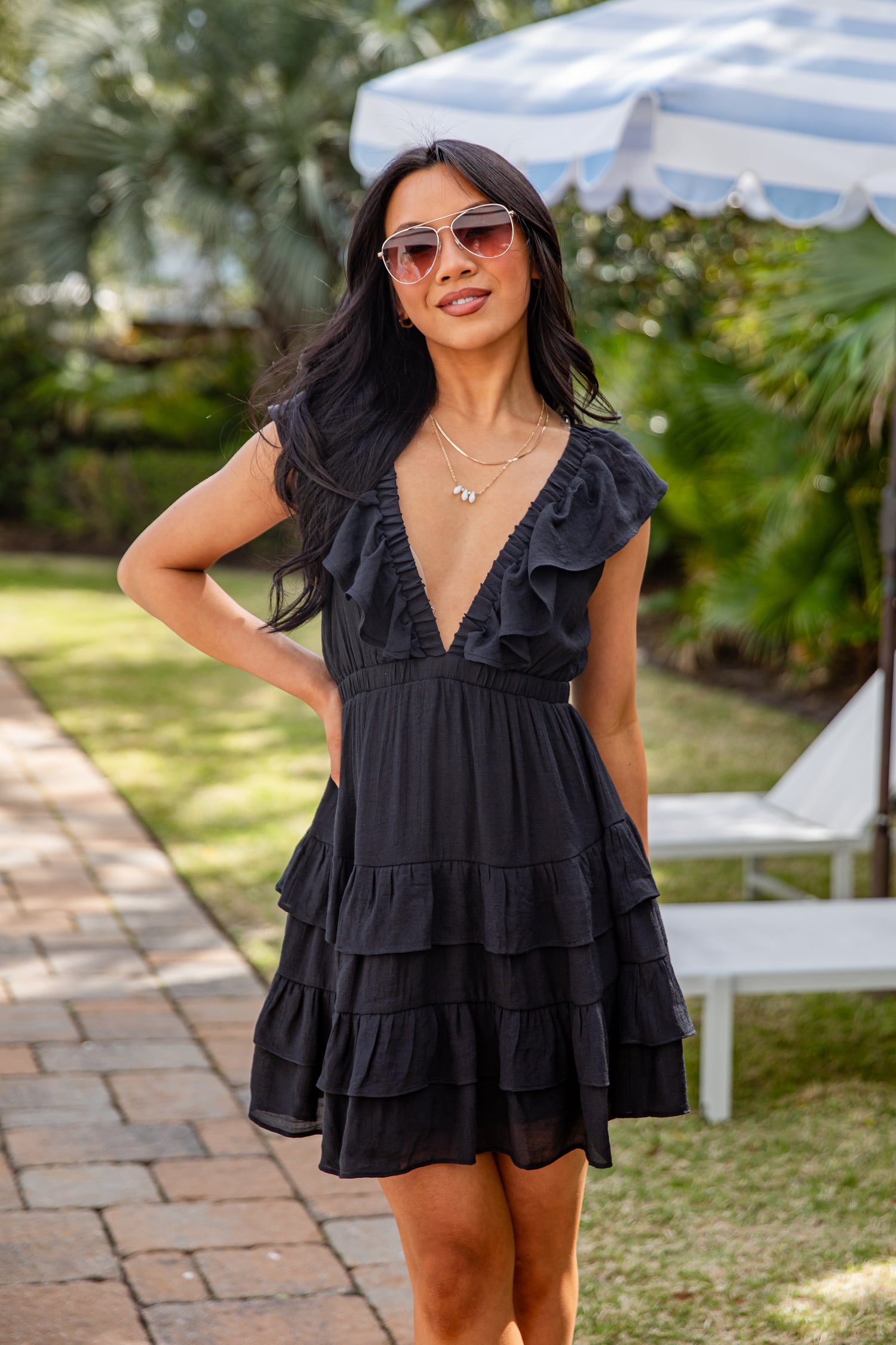 Ruffle Tiered Mini Dress | Trendy Women's Dress Ruffle Tiered Mini Dress | Trendy Women's Dress