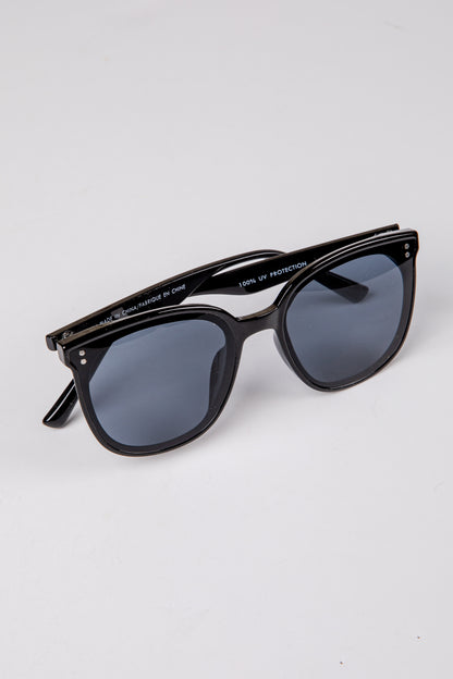 Pep Talk Tortoise Square Sunglasses