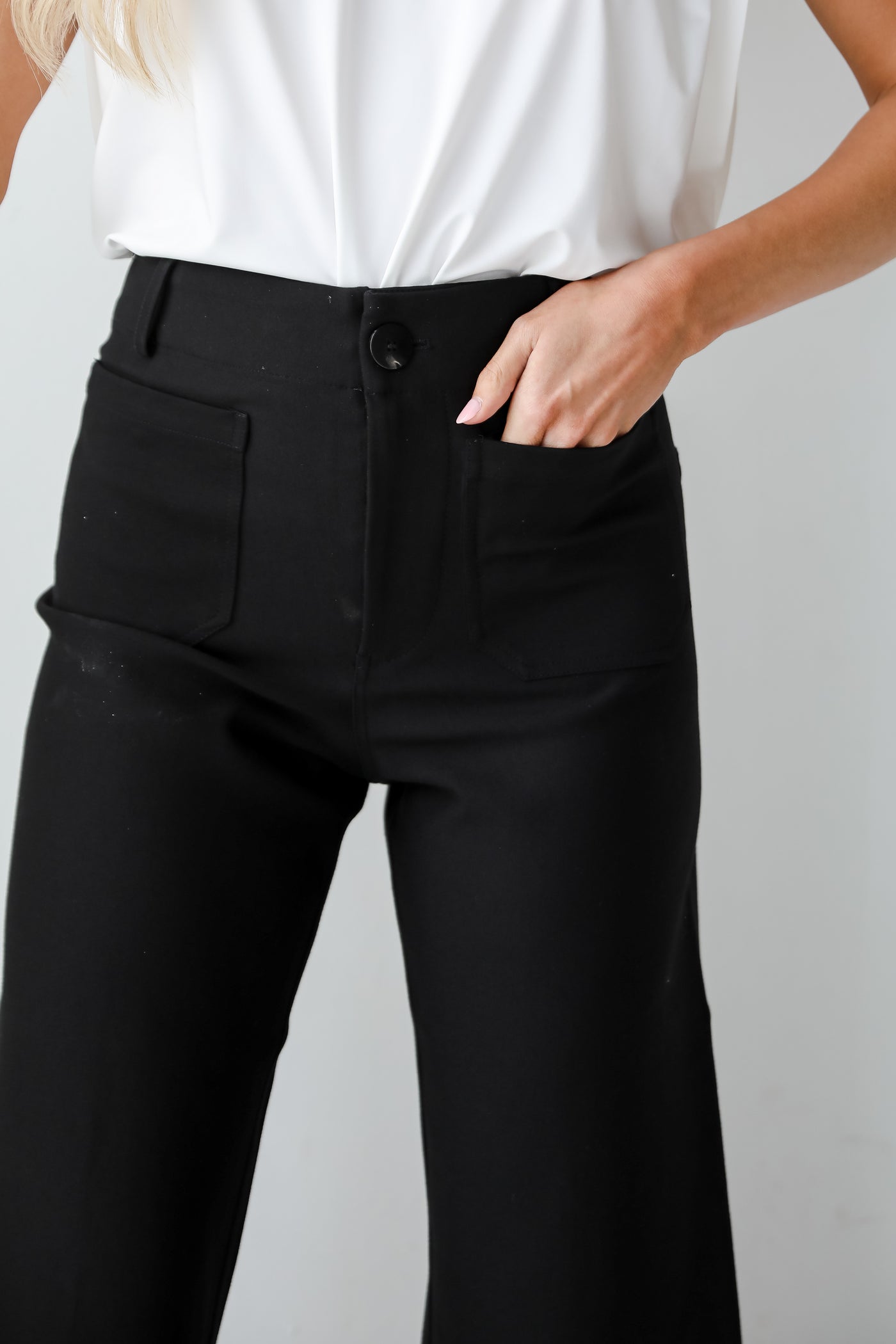 Black Trouser Pants for women. Spanxs Dupe