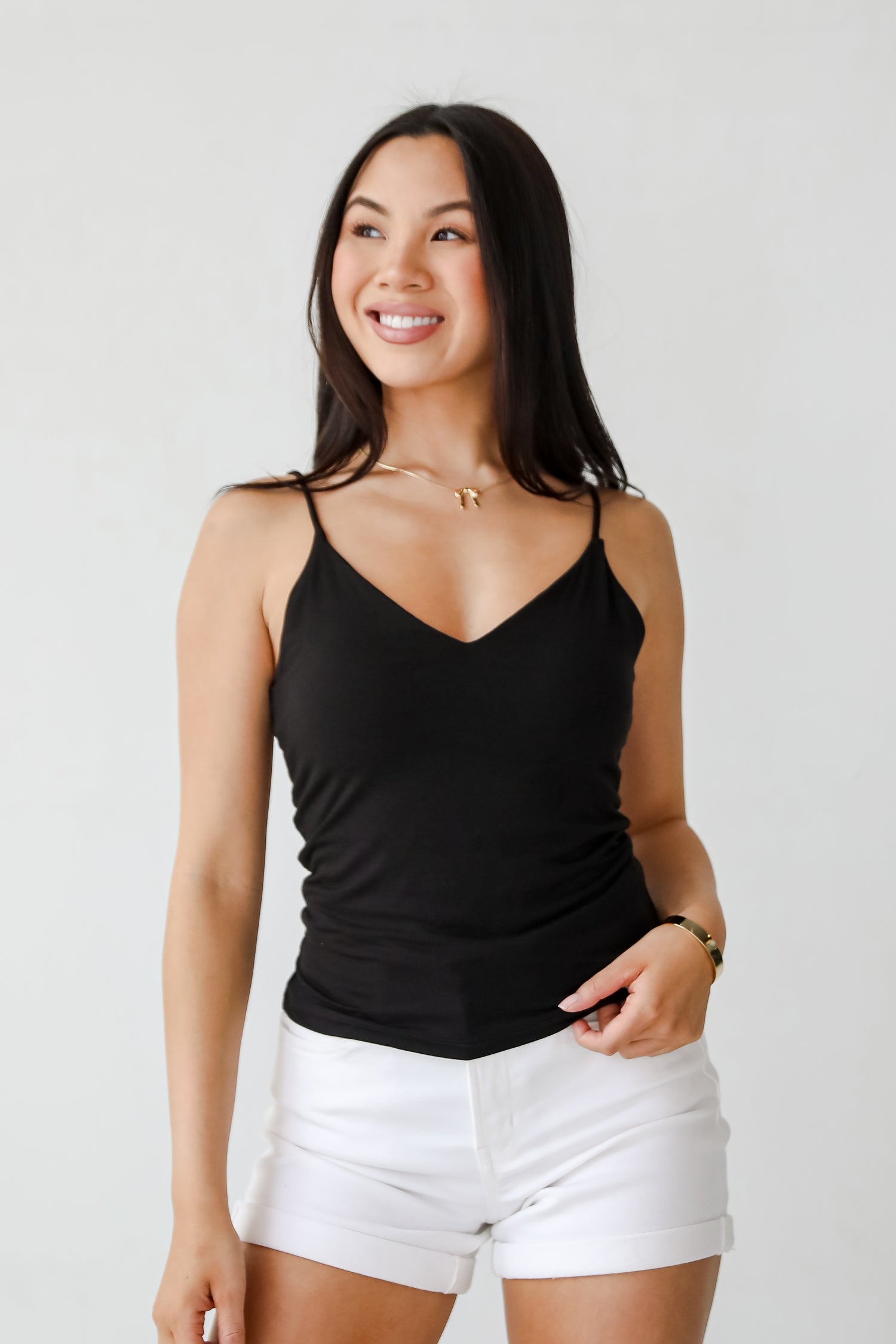 Women's Basic V-Neck Tank | Basic Tank Tops | ShopDressUp Black / Large Women's Basic V-Neck Tank | Basic Tank Tops | ShopDressUp Black / Large