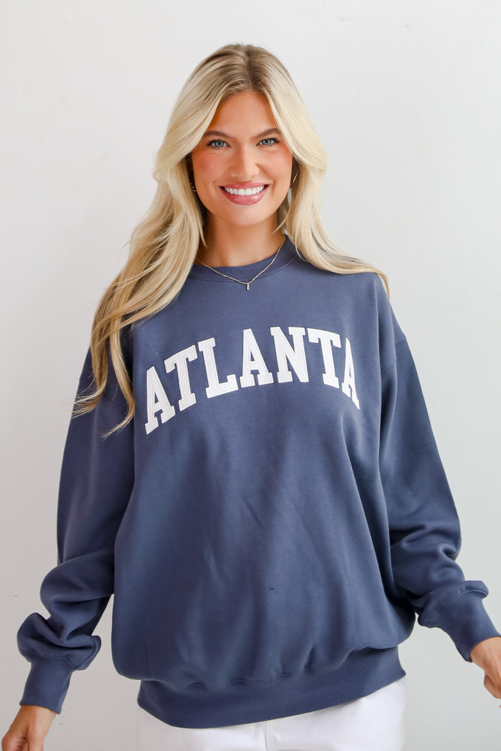 Atlanta Embroidered Sweatshirt