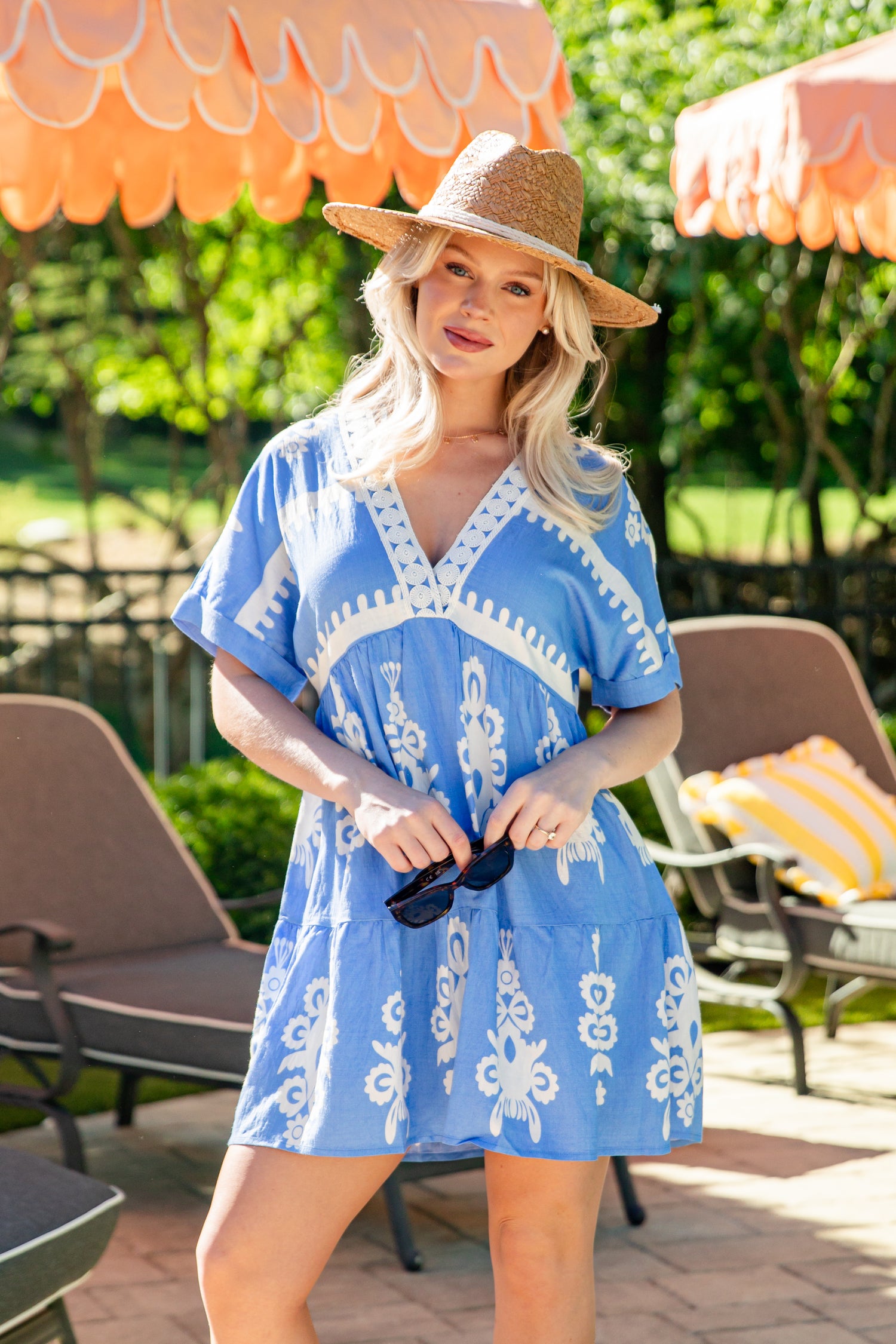 blue baby doll dress Women's Babydoll Mini Dress | Trendy Dresses
