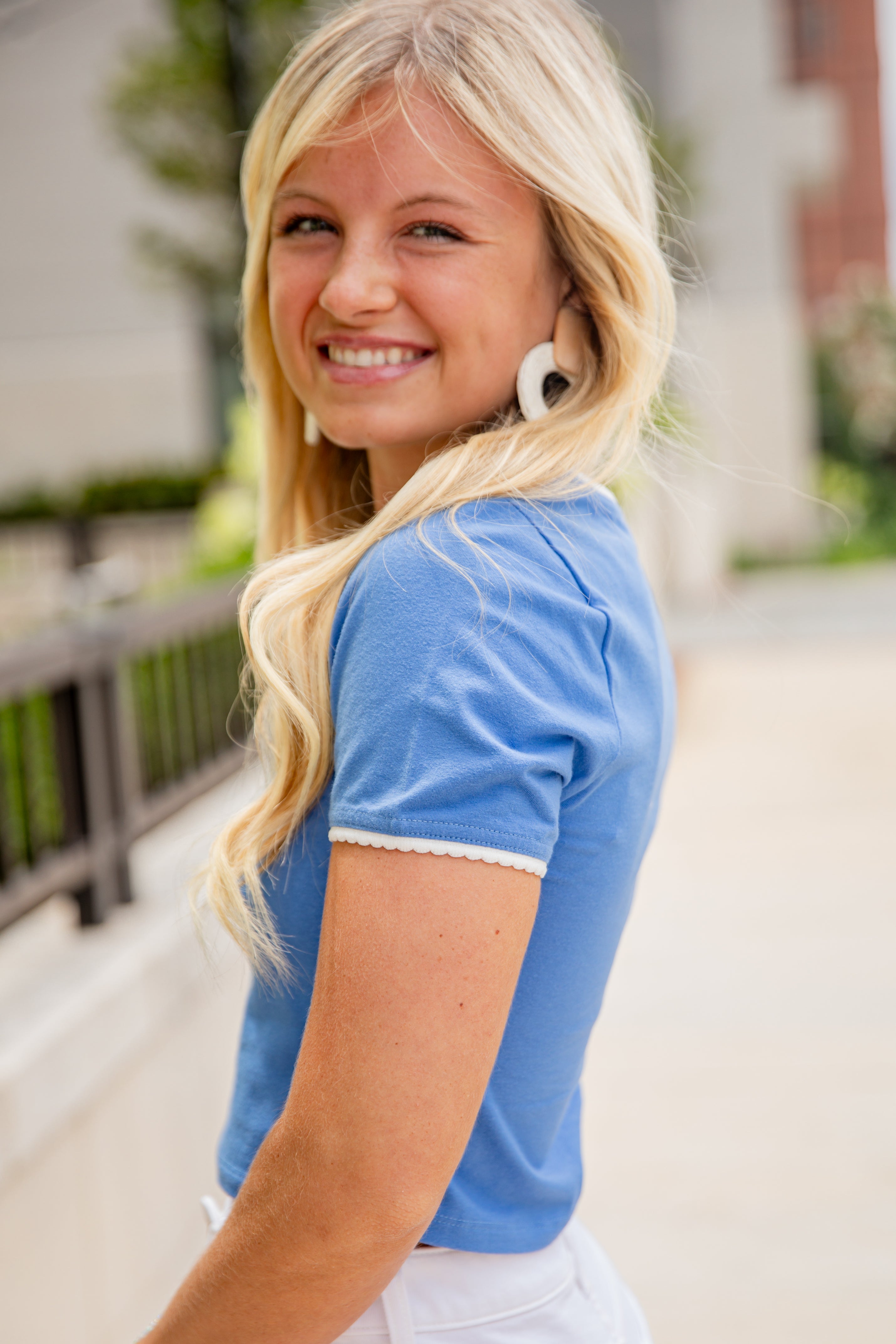 Everyday Favorite Basic Babydoll Tee | Trendy Women's Tops | Dress Up