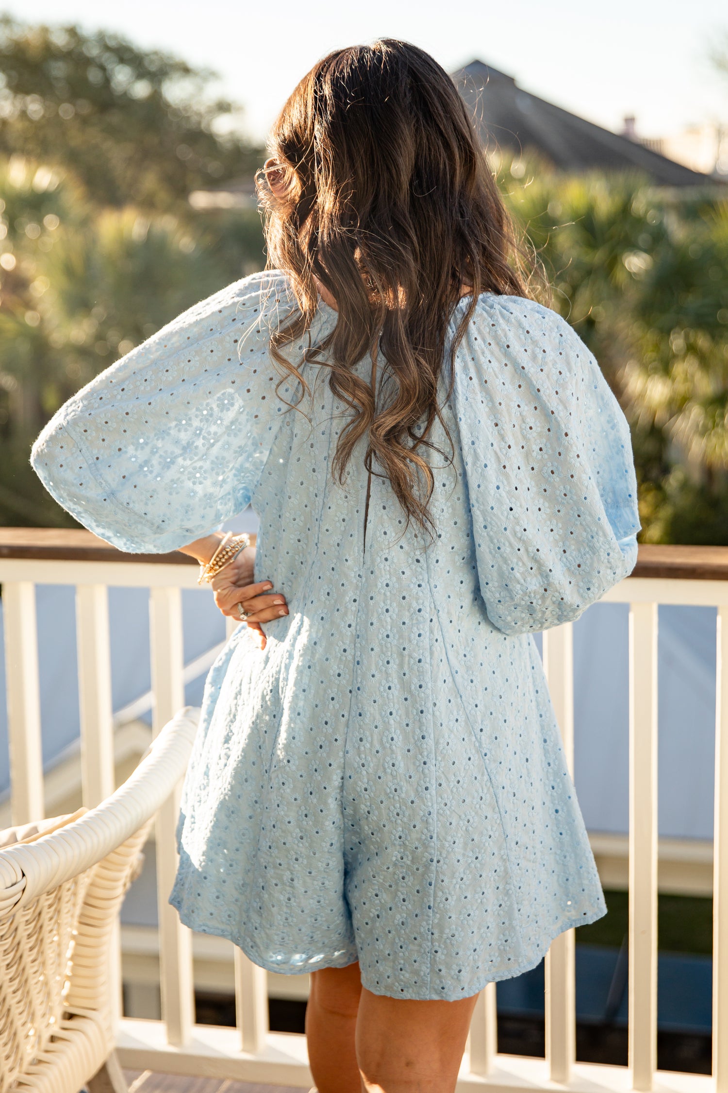 Delicate Charm Eyelet Romper | Trendy Women's Romper | ShopDressUp Black / Medium Delicate Charm Eyelet Romper | Trendy Women's Romper | ShopDressUp Black / Medium