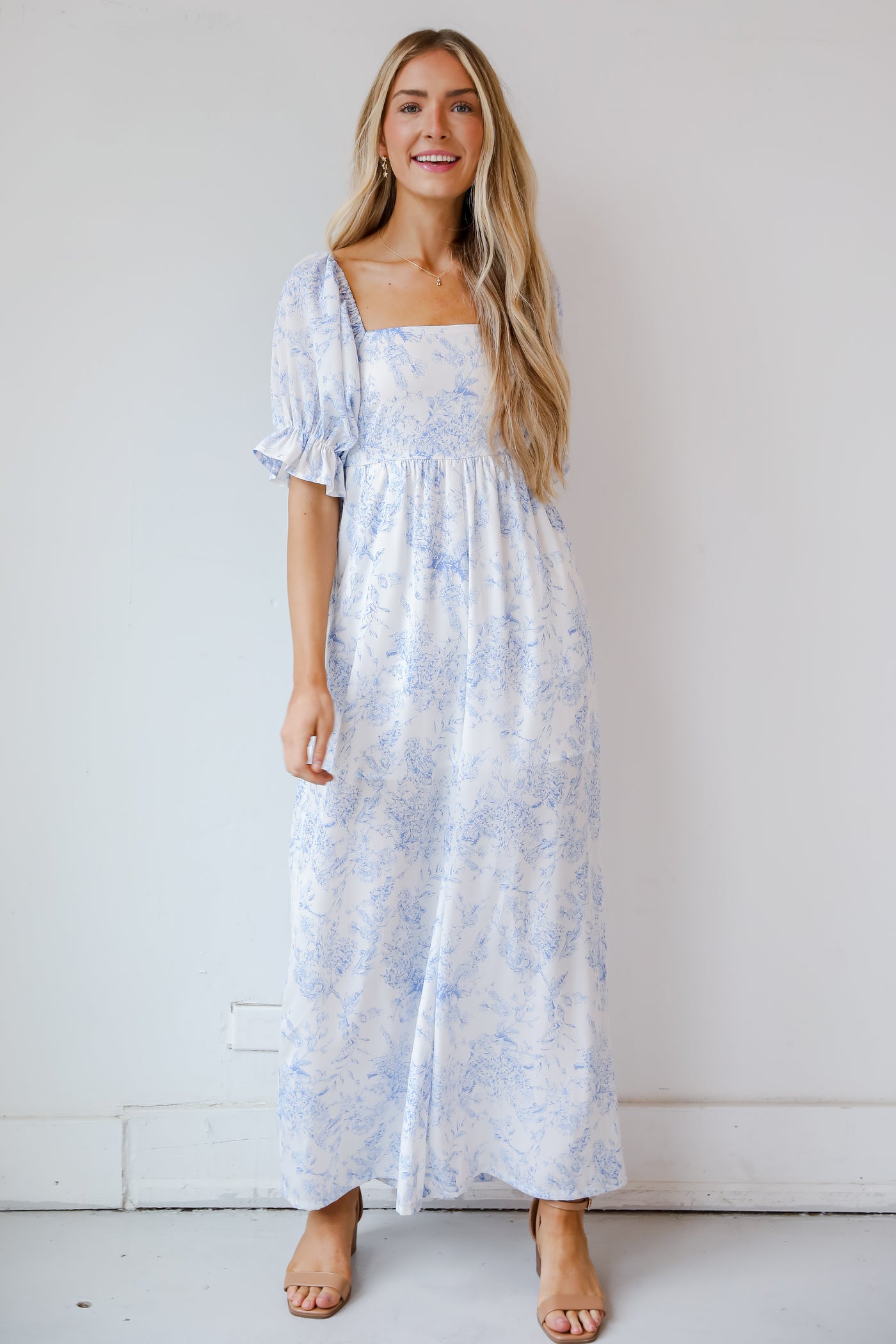 White Floral Jumpsuit for women