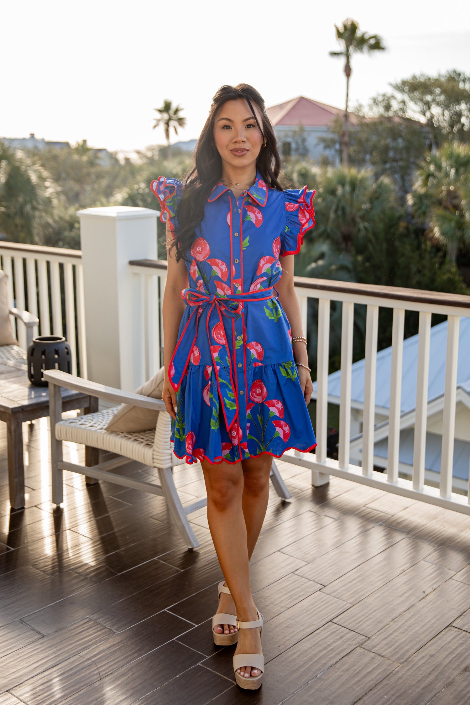 Summer Blue Floral Mini Dress | Trendy Women's Dresses | ShopDressUp Dress Up Summer Blue Floral Mini Dress | Trendy Women's Dresses | ShopDressUp Dress Up
