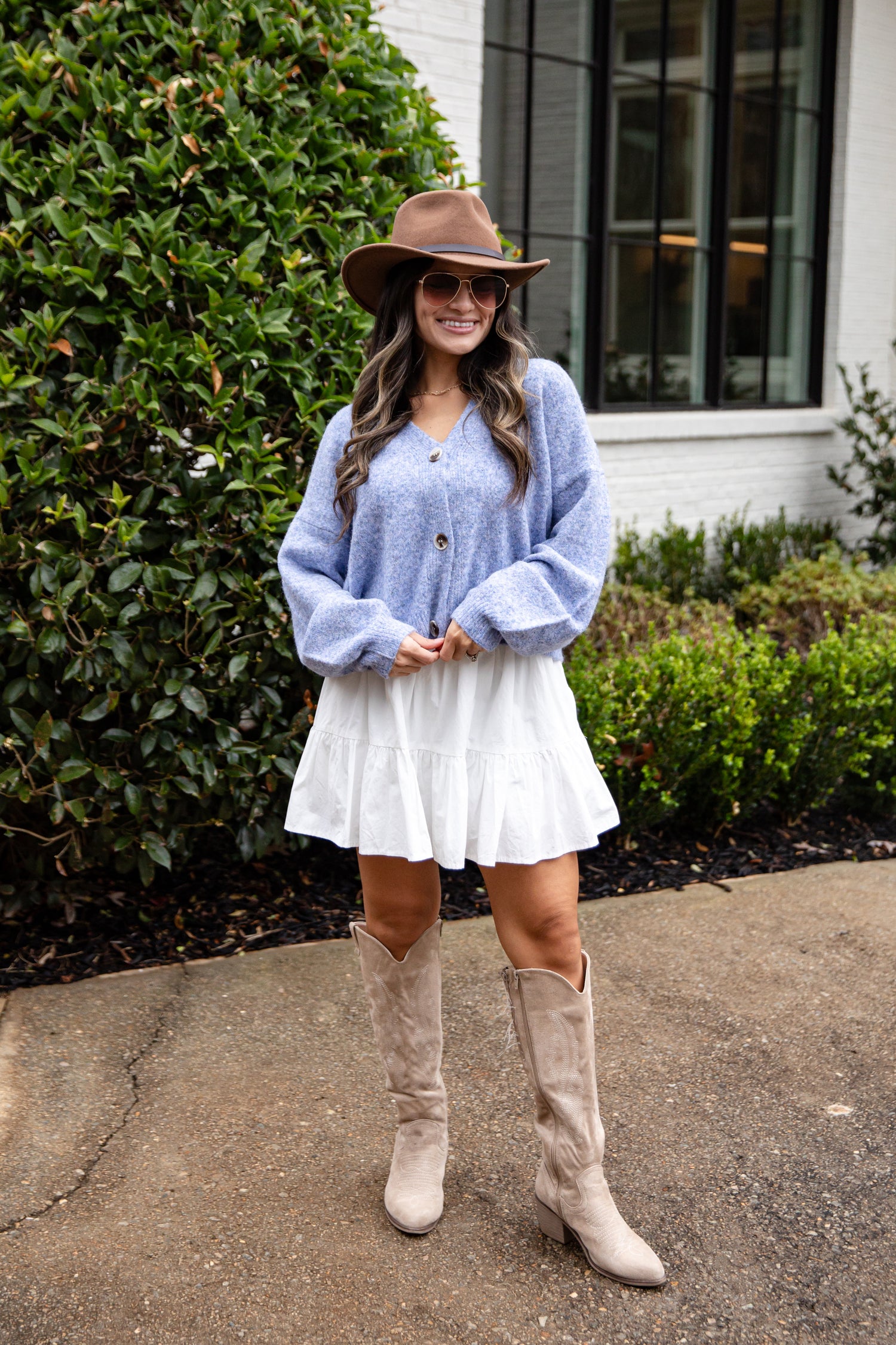 Bluebell Breeze Knit Cardigan | Trendy Women's Cardigan