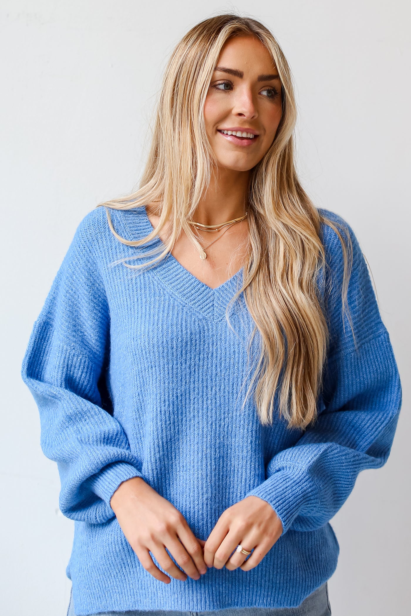 Cute on sale blue sweater