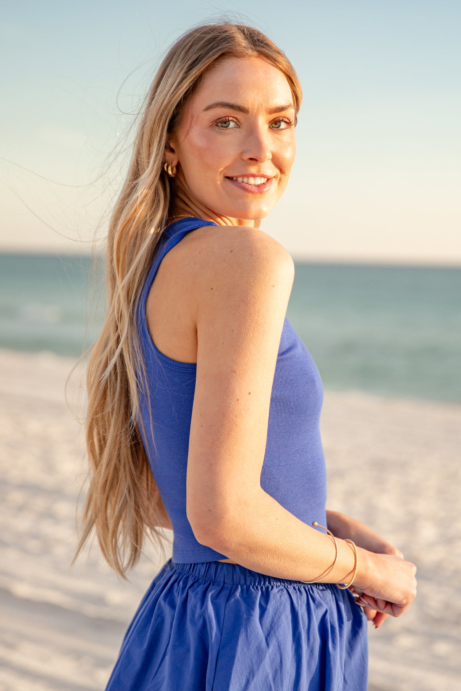 Paradise Plans Ribbed Tank | Trendy Matching Sets