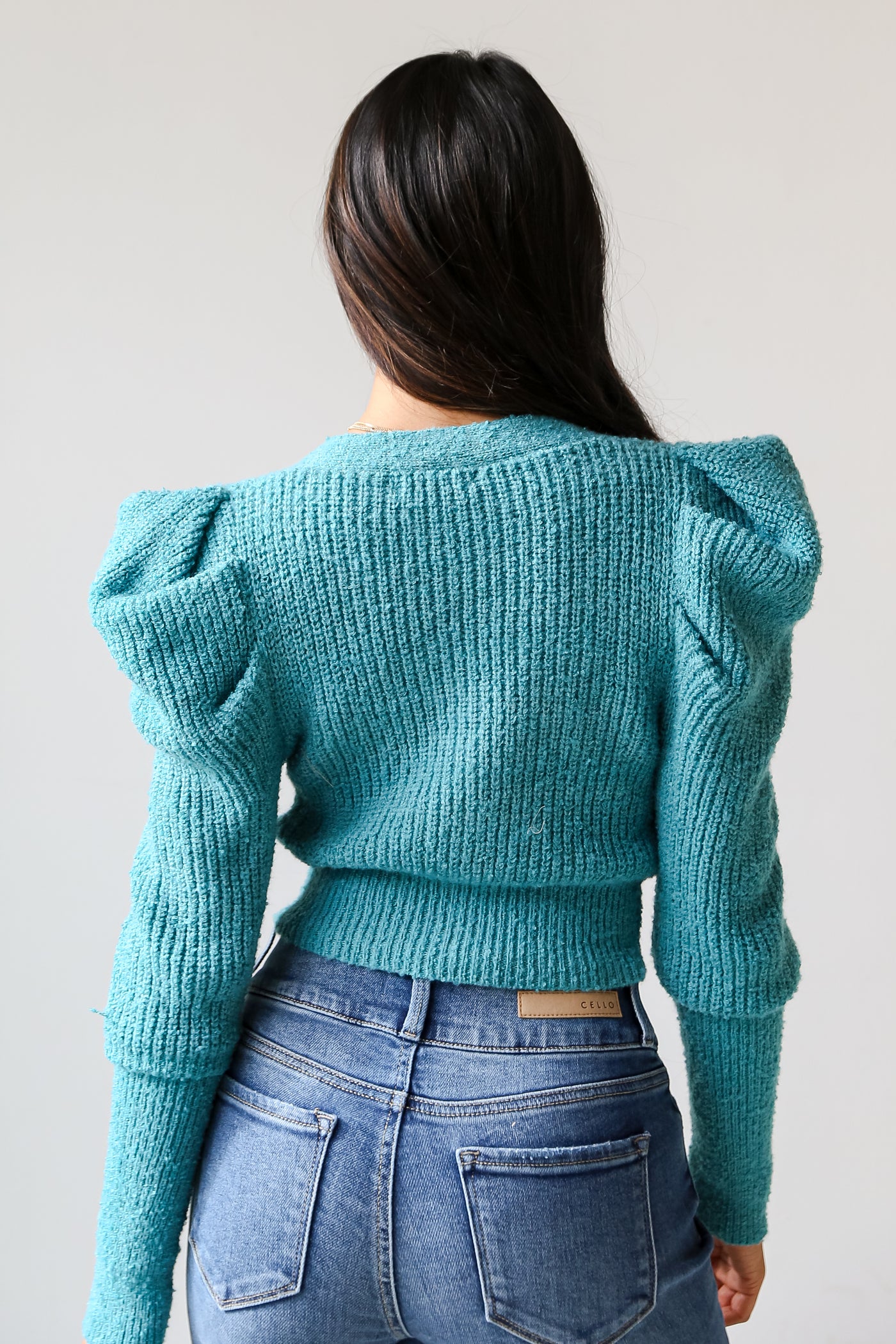 blue sweaters