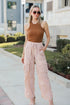 blush Cargo Pants