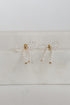 Rosie White Pearl Bow Earrings