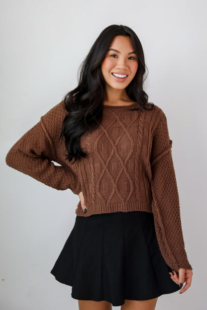 Exceptional Coziness Cable Knit Sweater