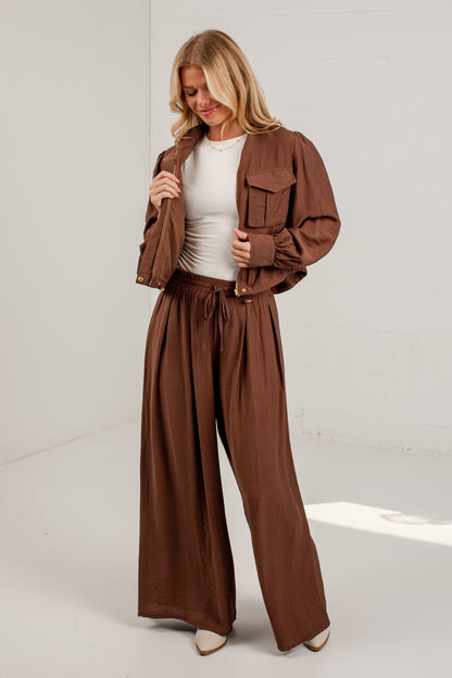 One More Toast Brown Jacket