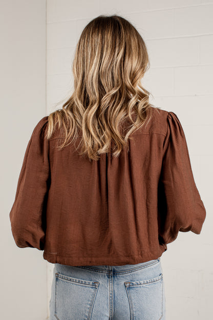 One More Toast Brown Jacket