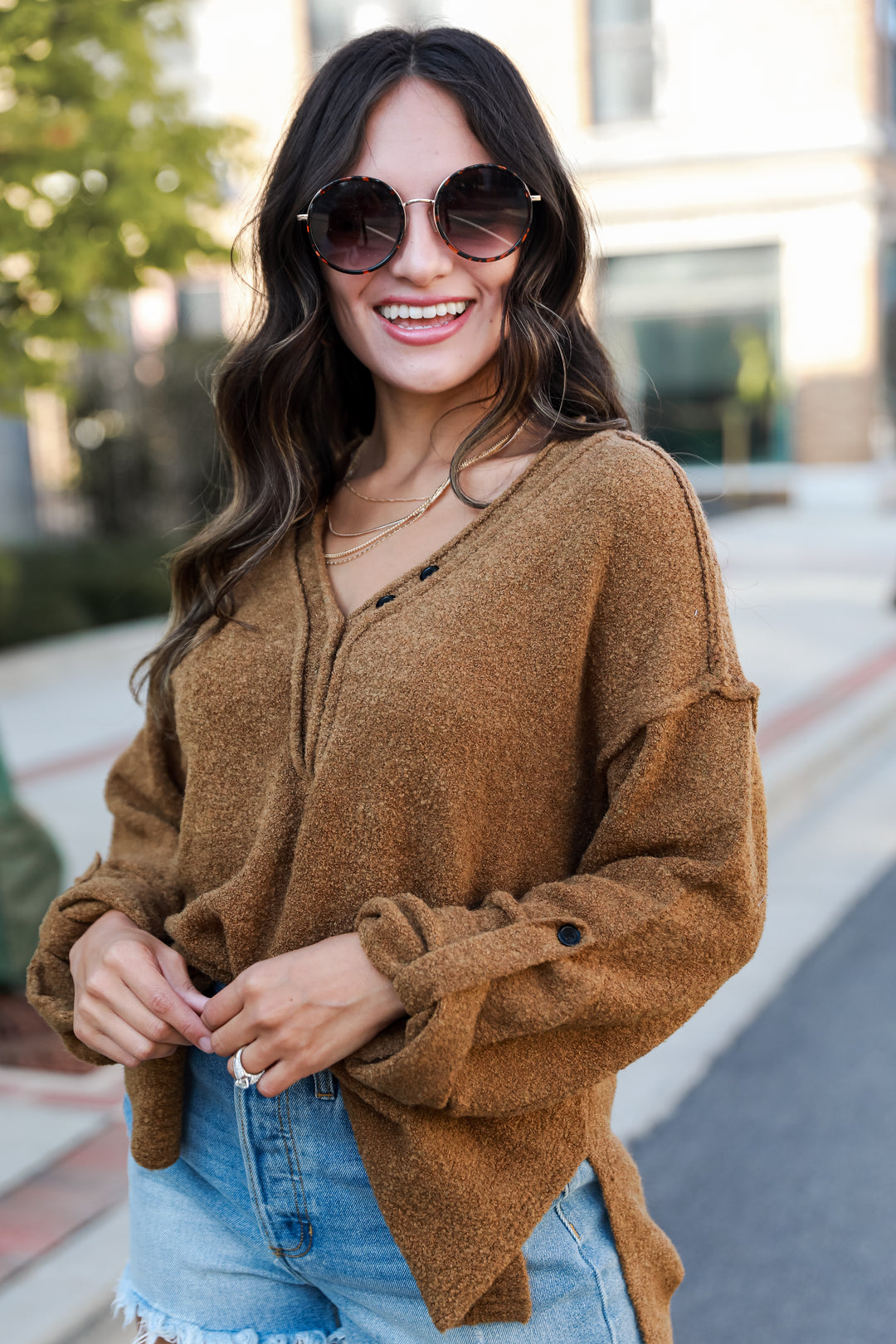 brown Sweater