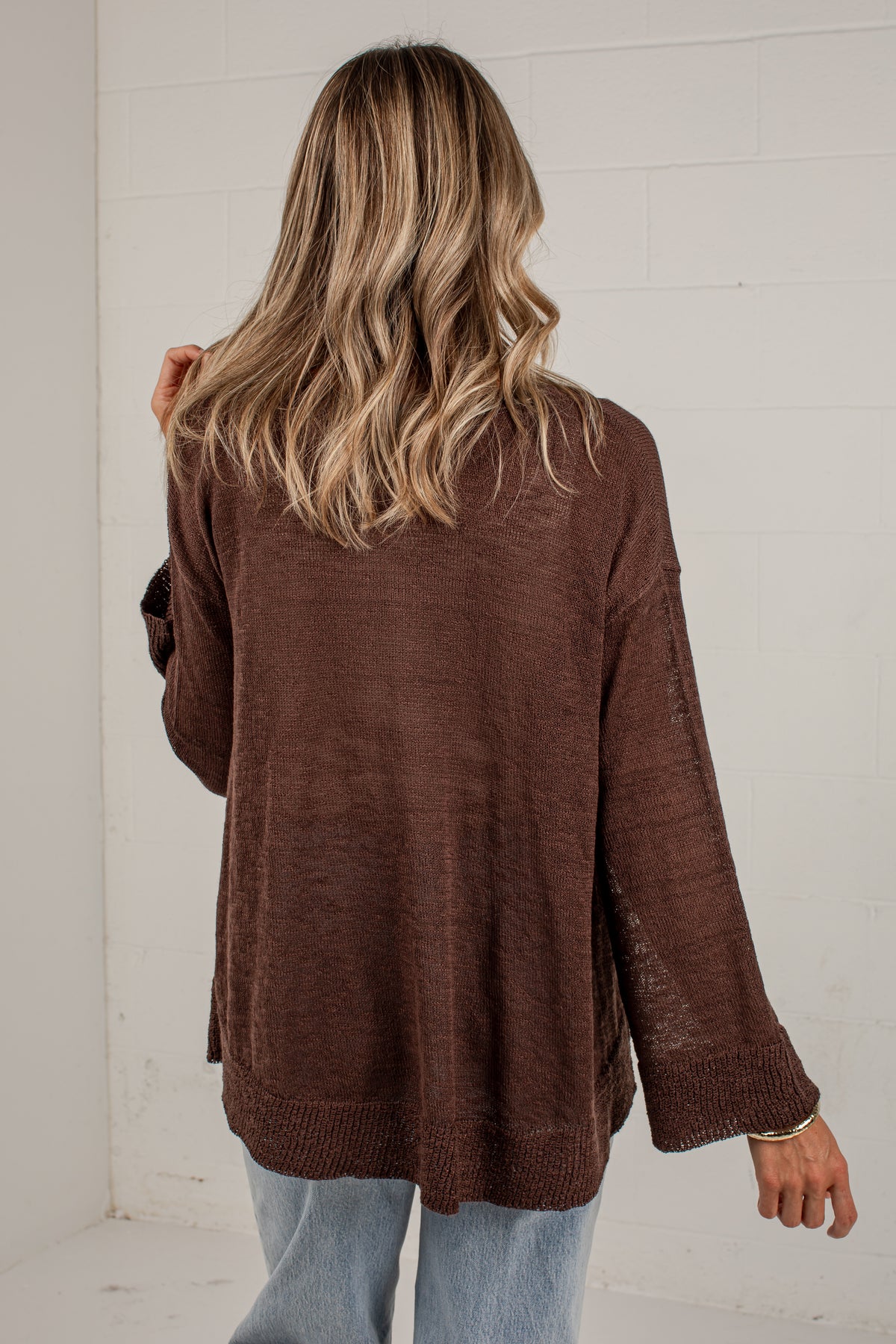 Found Your Way Oversized Knit Top