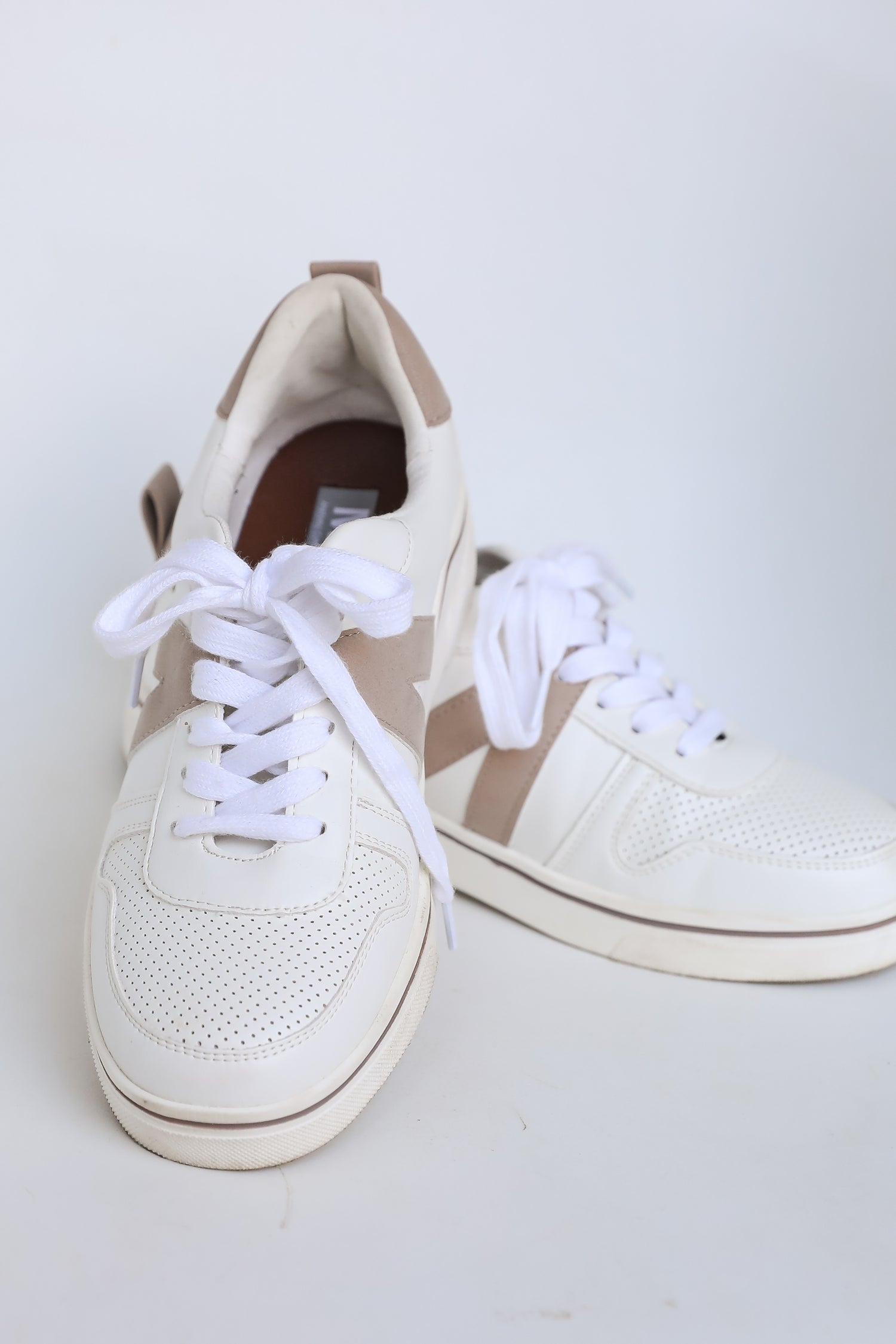 Keep Track White Sneakers