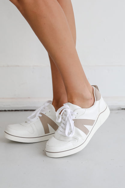 Keep Track White Sneakers