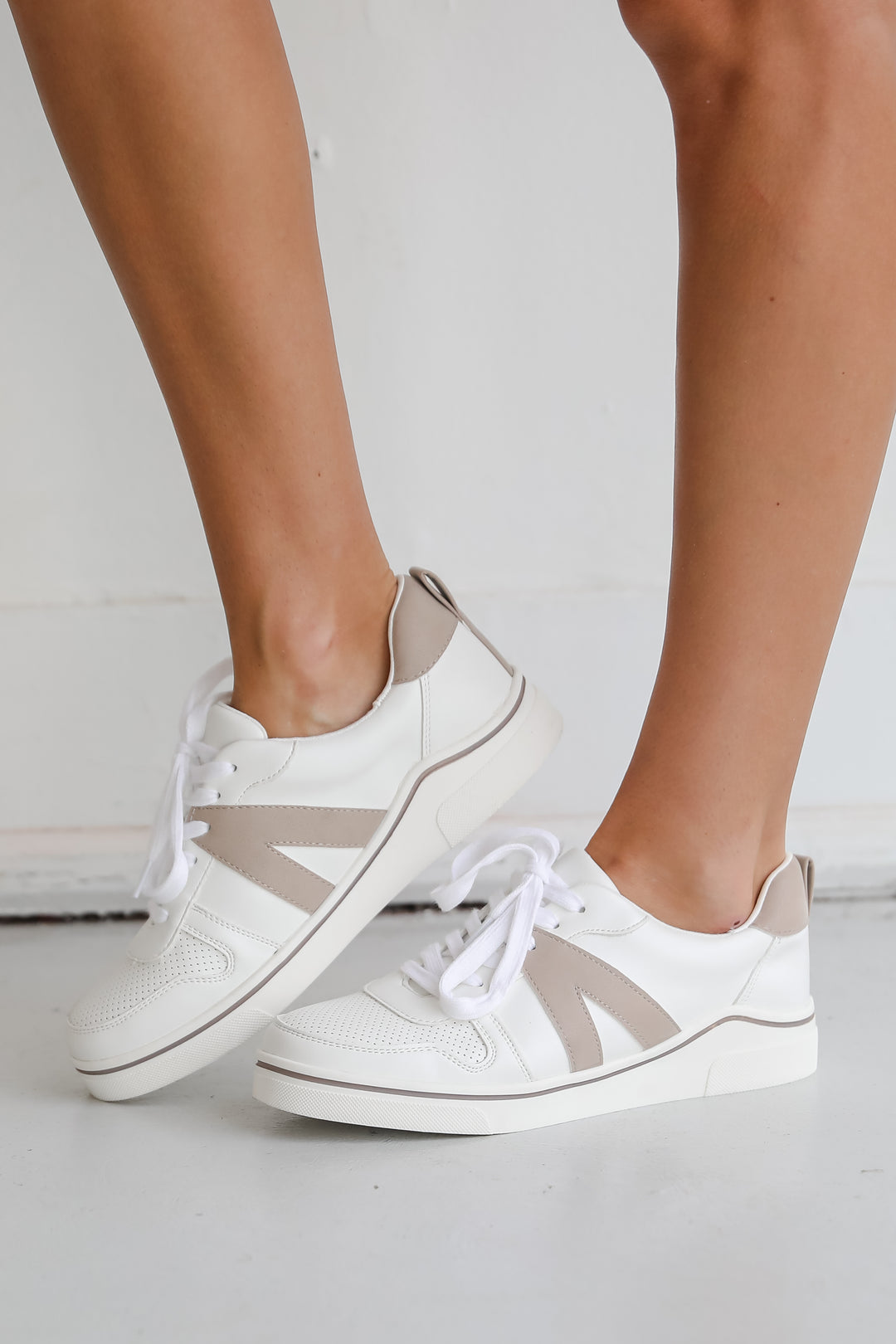 Keep Track White Sneakers