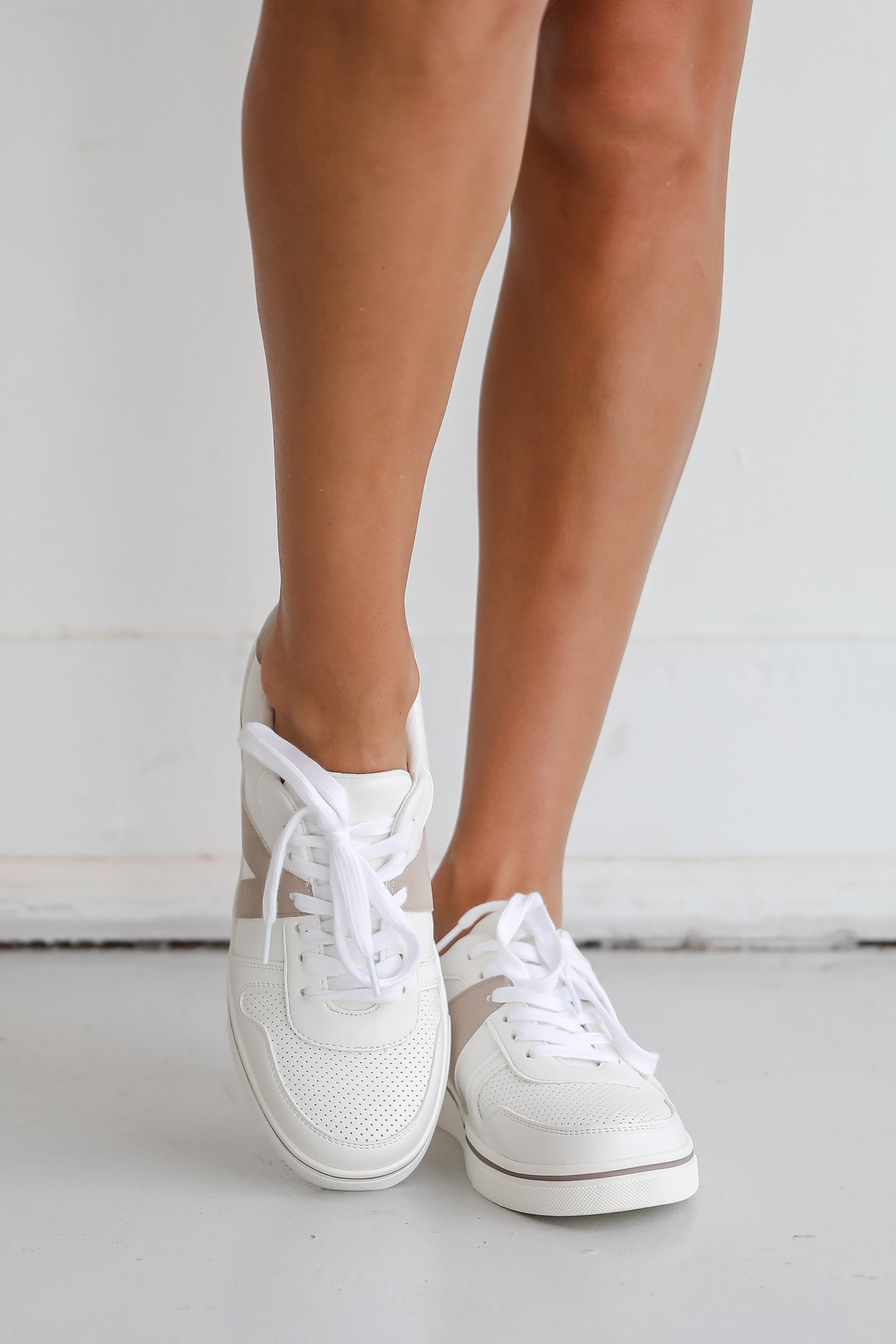 Fashion keds match point leather sneaker