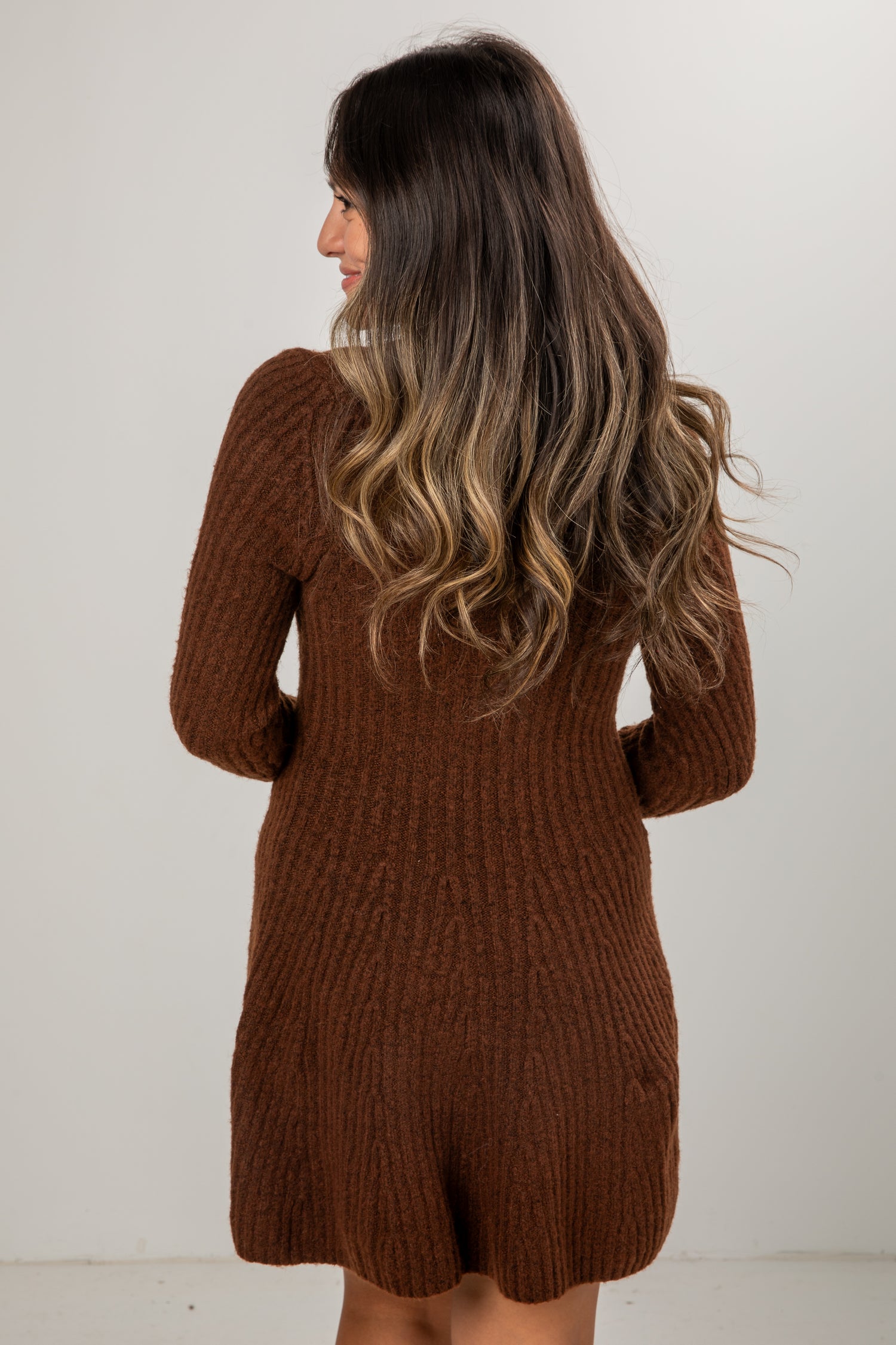 Cocoa Crush Chocolate Sweater Dress | Women's Trendy Dresses Cocoa Crush Chocolate Sweater Dress | Women's Trendy Dresses