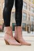 Brown Western Booties