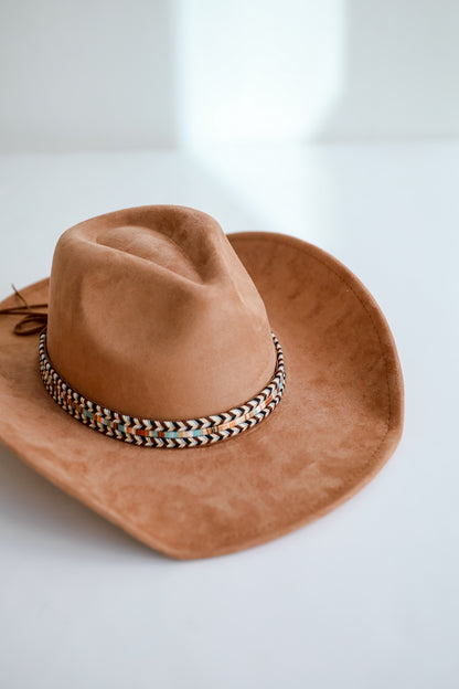 Rodeo Charm Fedora Western Wide Brim Hat