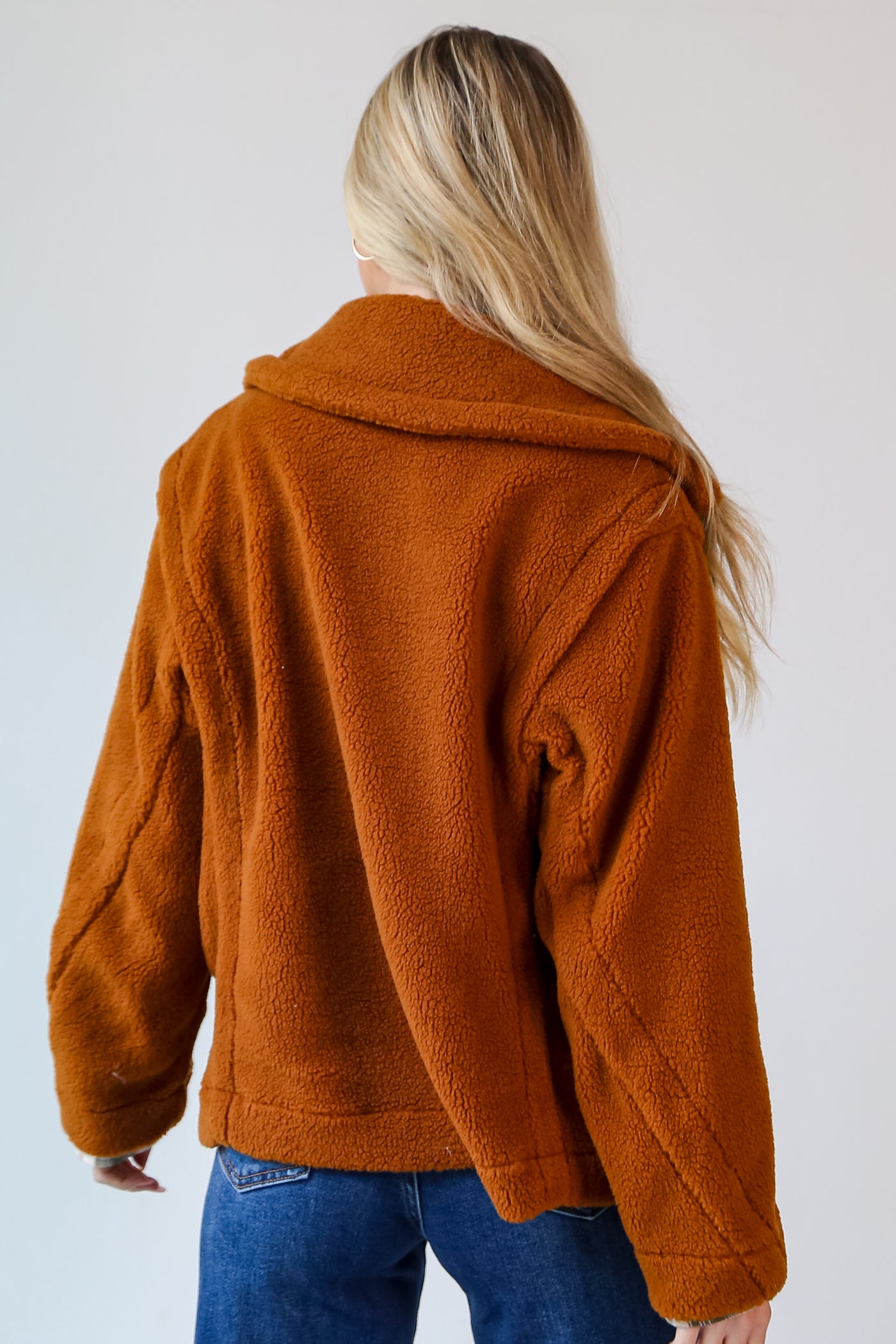 Cozy Camel Sherpa Jacket, Women's Outerwear