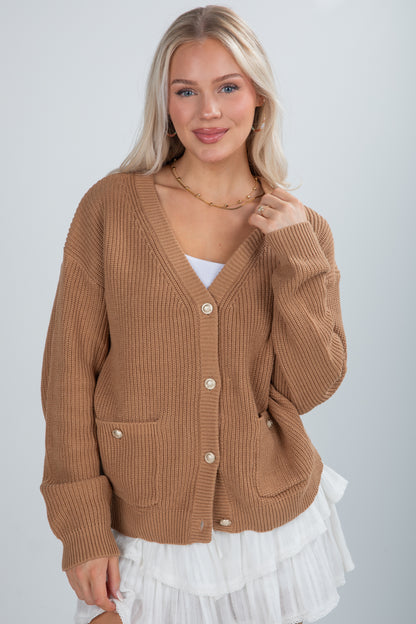 brown sweater