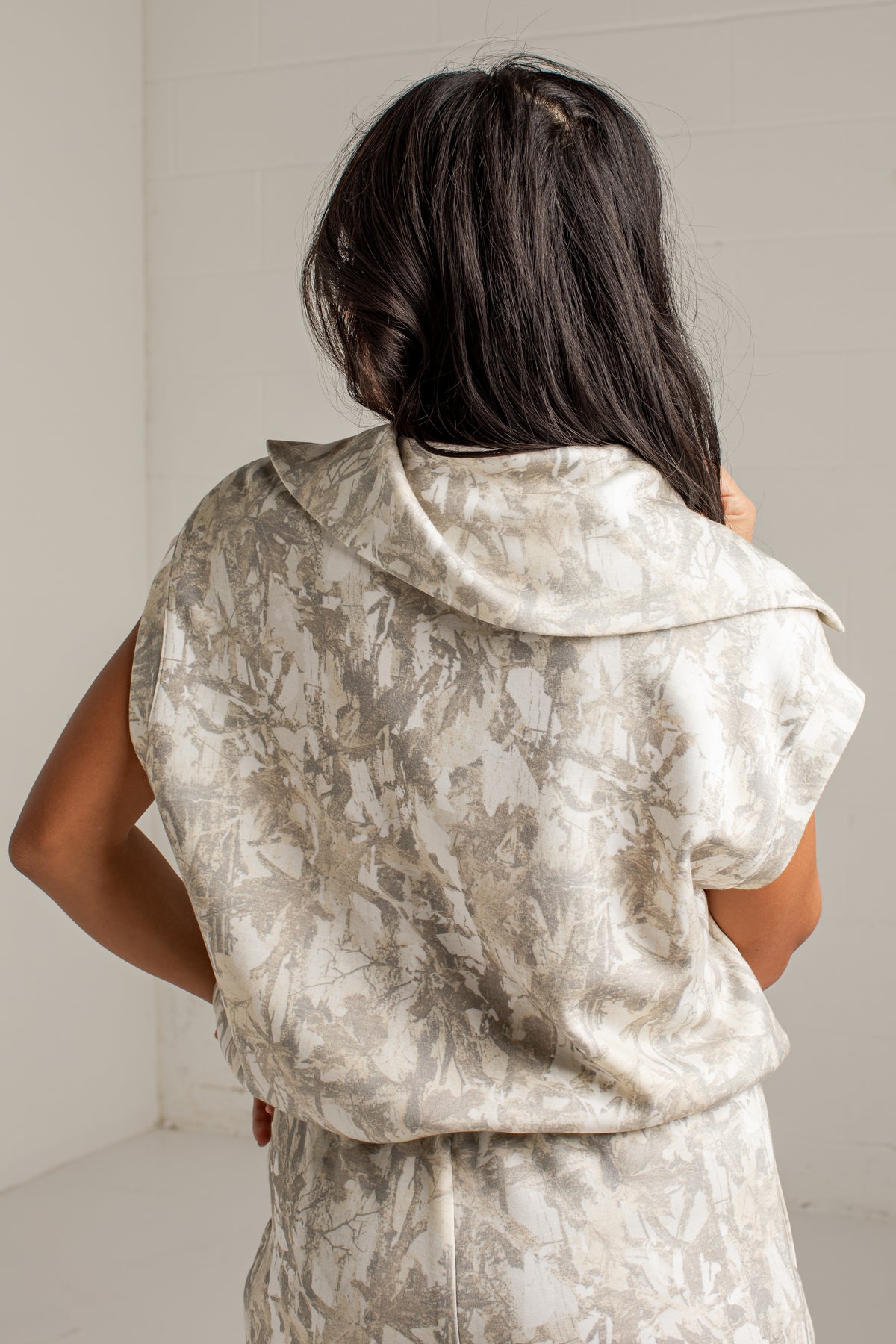 Into The Wild Camo Half-Zip Top