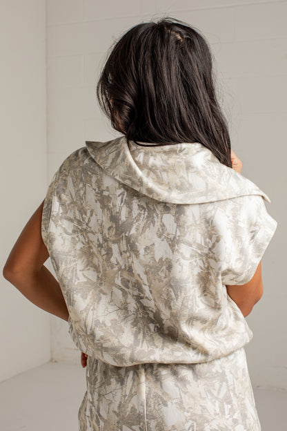 Into The Wild Camo Half-Zip Top