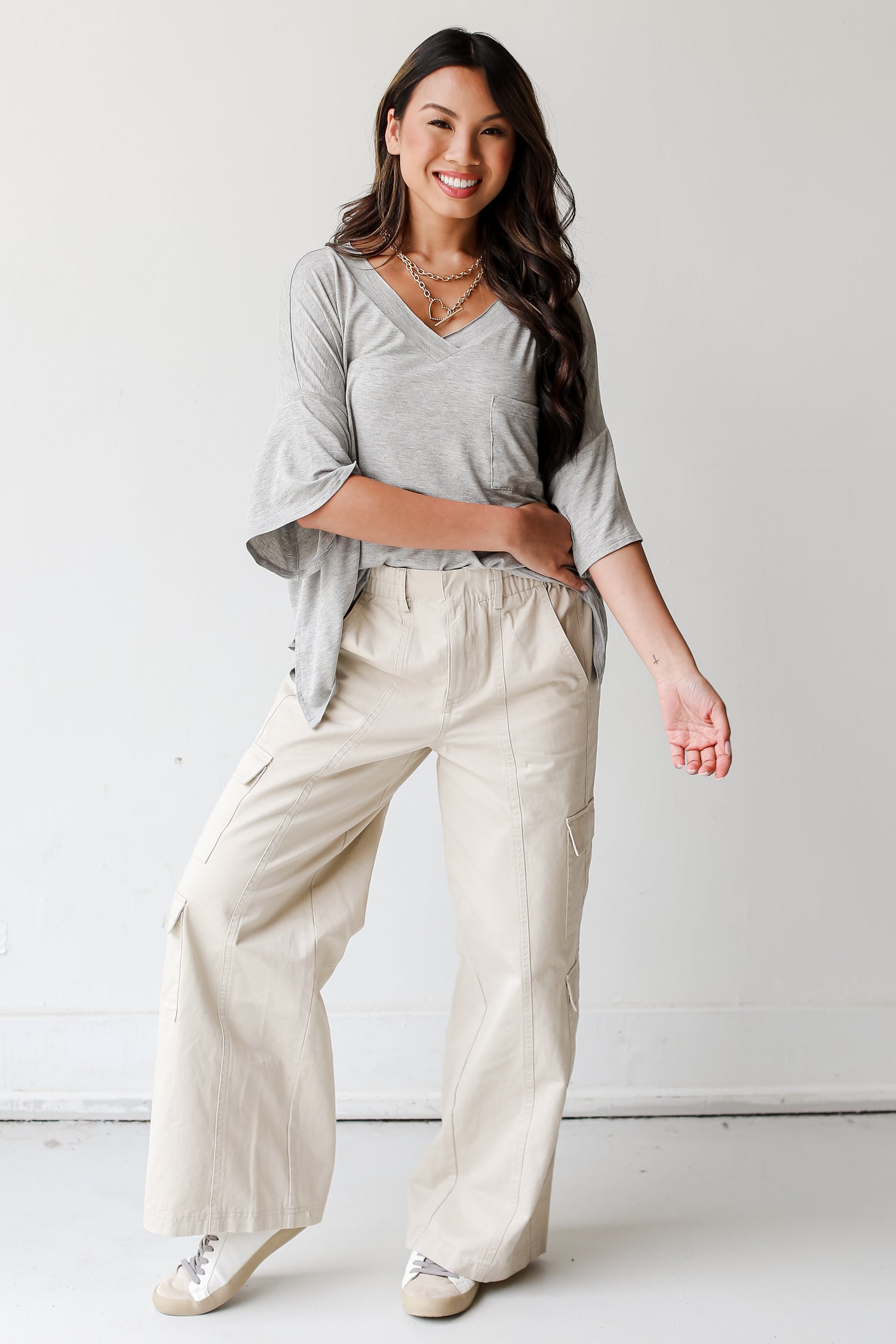 Cargo Pants on model