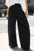 black Cargo Trouser Pants