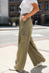 olive Cargo Trouser Pants