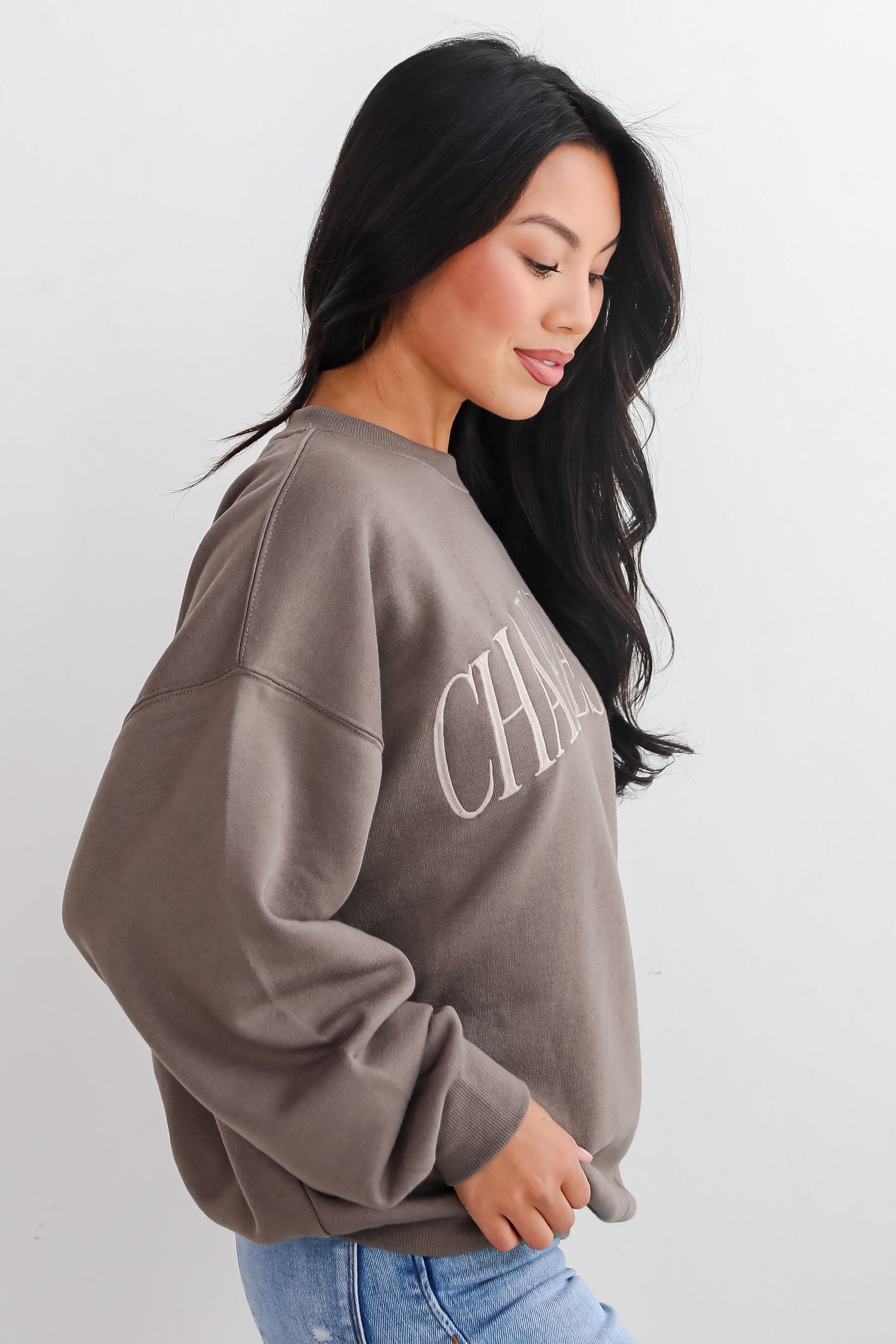 Charleston Embroidered Sweatshirt