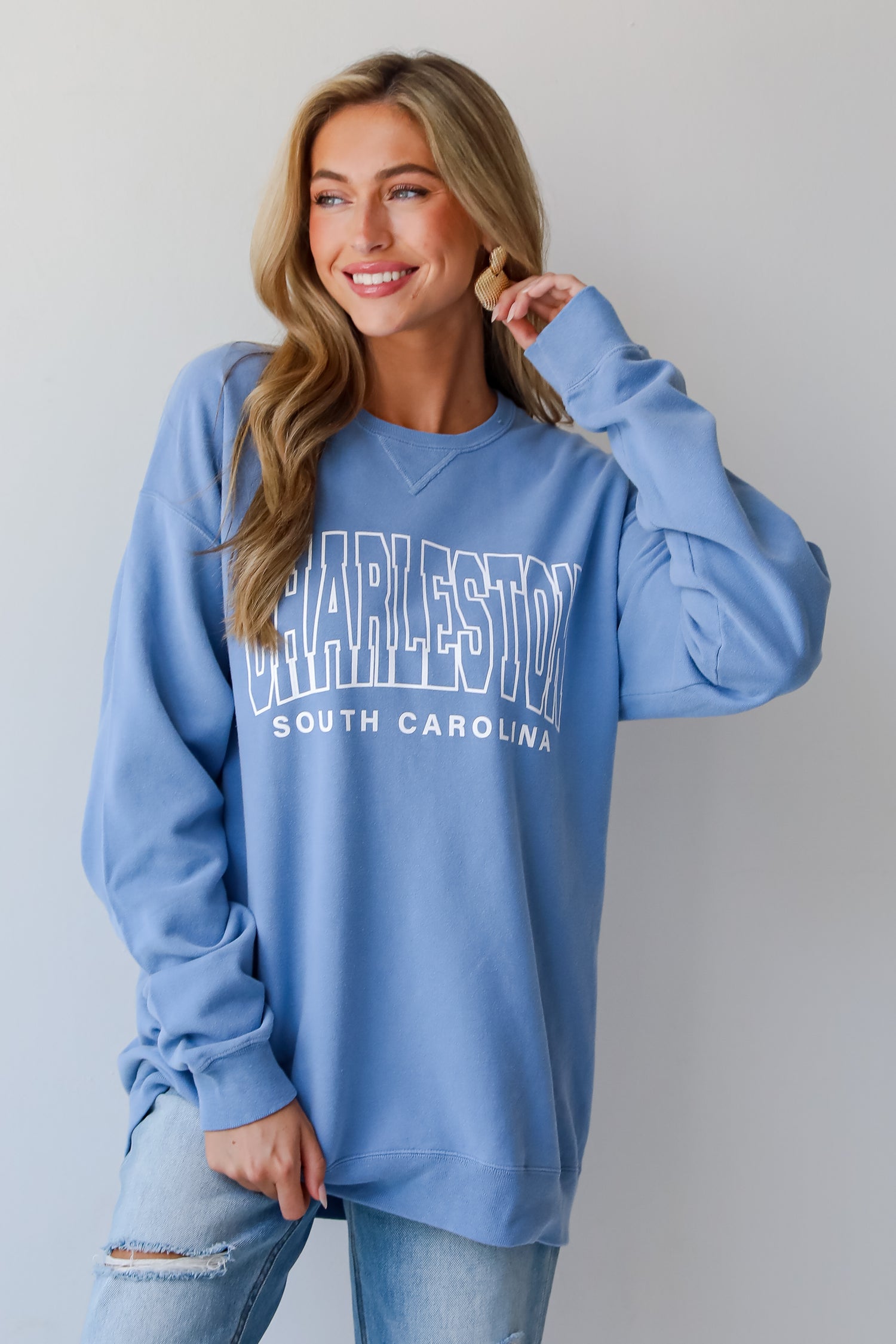 Blue Charleston South Carolina Sweatshirt