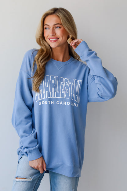 Blue Charleston South Carolina Sweatshirt