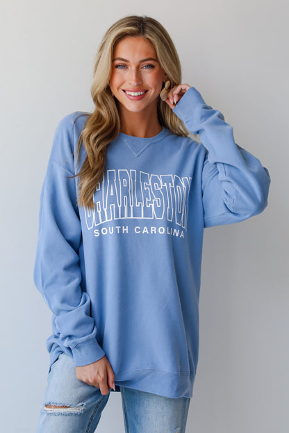 Blue Charleston South Carolina Sweatshirt