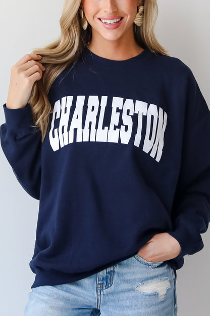 Navy Charleston Sweatshirt