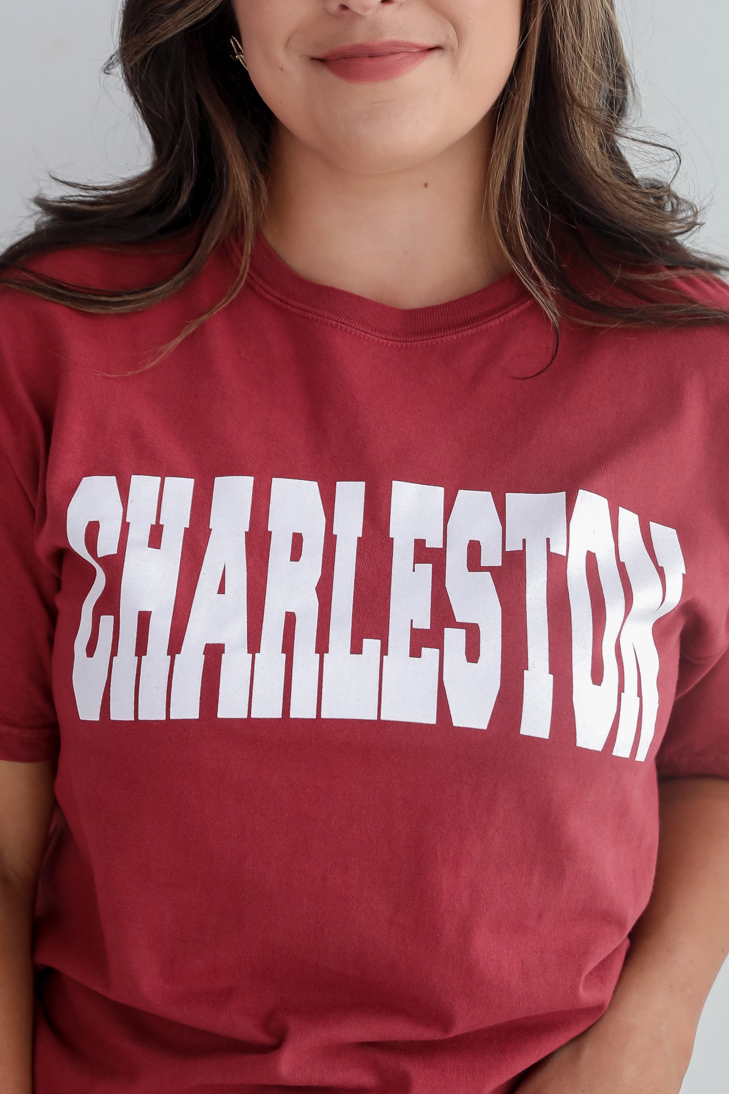 Maroon Charleston Tee