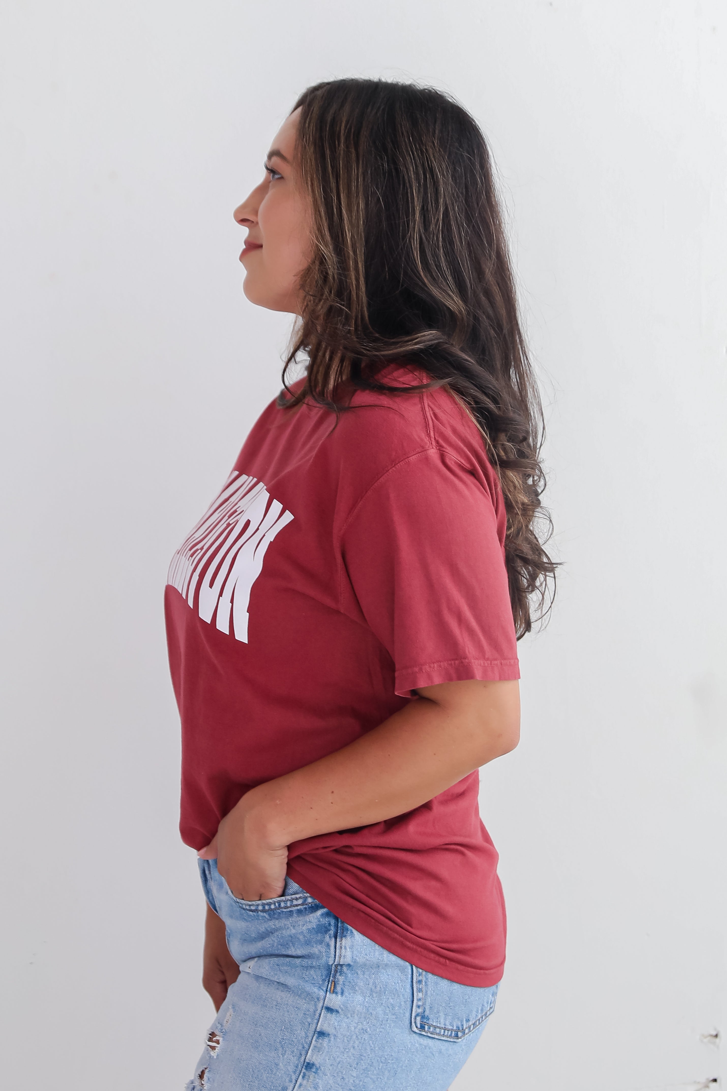 Maroon Charleston Tee