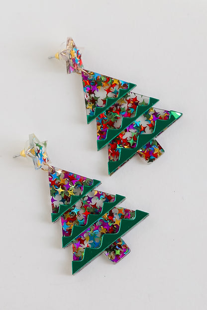 cute christmas earrings