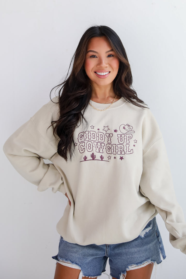 Giddy Up Cowgirl Sweatshirt