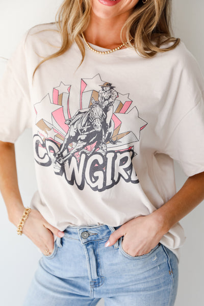 Cowgirl Graphic Tee front view