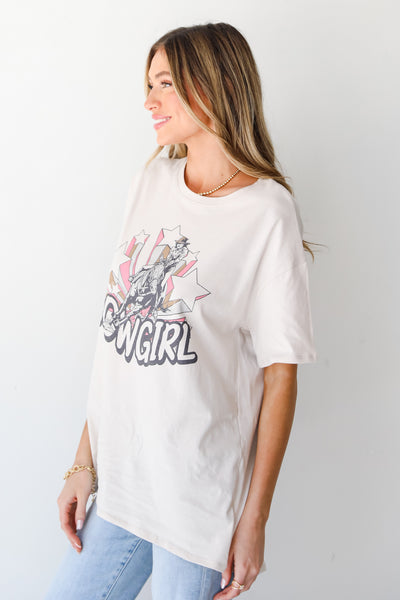 Cowgirl Graphic Tee side view
